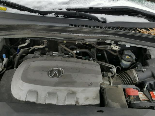 2HNYD2H28AH501511 - 2010 ACURA MDX SILVER photo 7