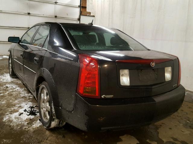 1G6DP577360103308 - 2006 CADILLAC CTS HI FEA BLACK photo 3