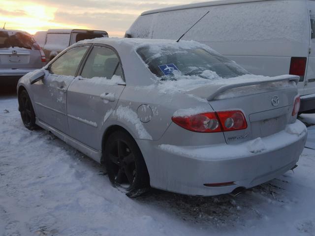 1YVHP80C055M05206 - 2005 MAZDA 6 I SILVER photo 3