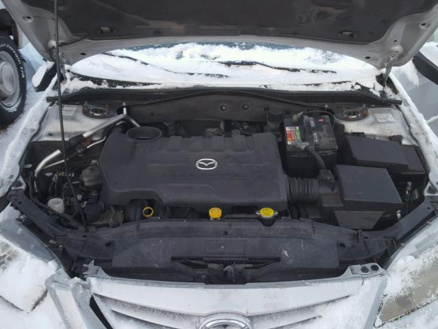 1YVHP80C055M05206 - 2005 MAZDA 6 I SILVER photo 7