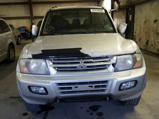 JA4MW51R02J009525 - 2002 MITSUBISHI MONTERO LI SILVER photo 9