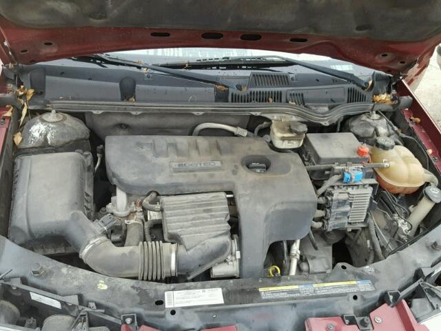 1G8AJ55F87Z191274 - 2007 SATURN ION LEVEL GRAY photo 7