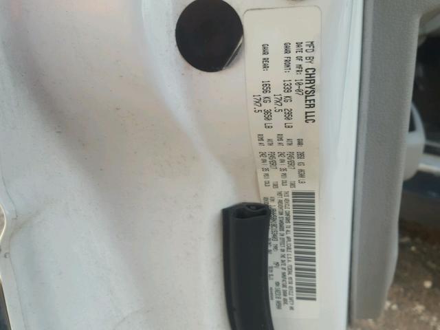 1J8HH58N18C153403 - 2008 JEEP COMMANDER 白色 照片 10