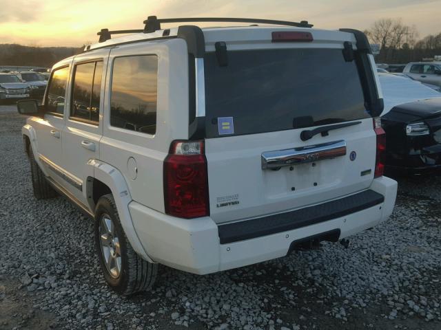 1J8HH58N18C153403 - 2008 JEEP COMMANDER 白色 照片 3