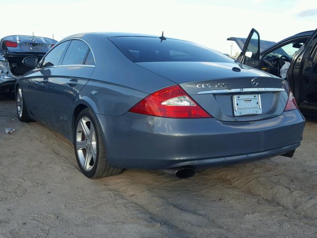 WDDDJ75X26A055975 - 2006 MERCEDES-BENZ CLS 500C GRAY photo 3