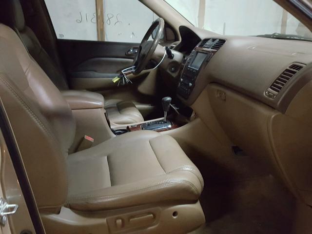 2HNYD18612H516690 - 2002 ACURA MDX TOURIN GOLD photo 5