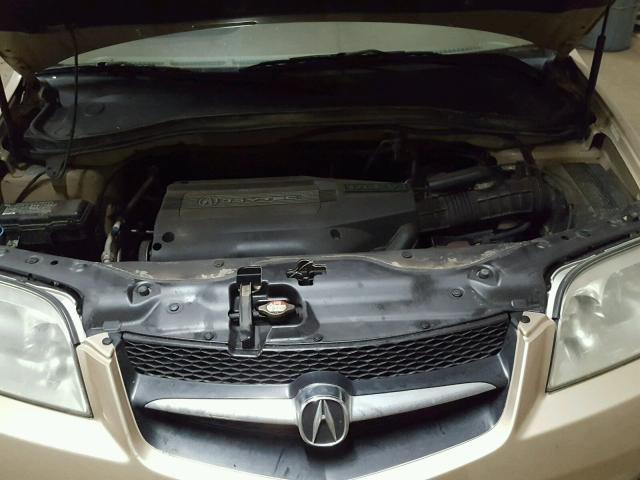 2HNYD18612H516690 - 2002 ACURA MDX TOURIN GOLD photo 7