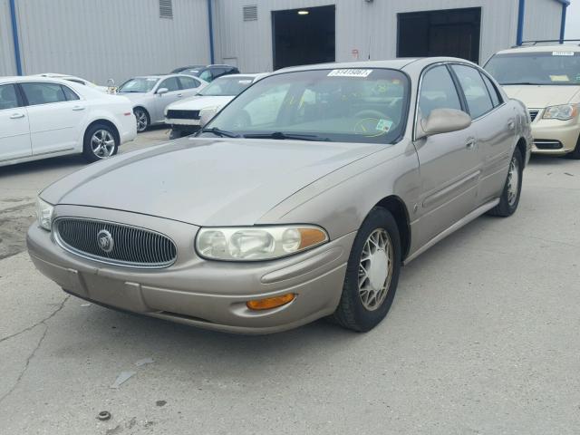 1G4HP54K414273715 - 2001 BUICK LESABRE CU BEIGE photo 2