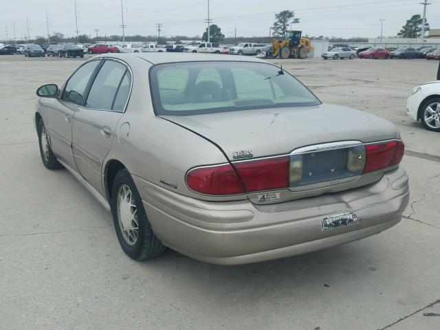 1G4HP54K414273715 - 2001 BUICK LESABRE CU BEIGE photo 3