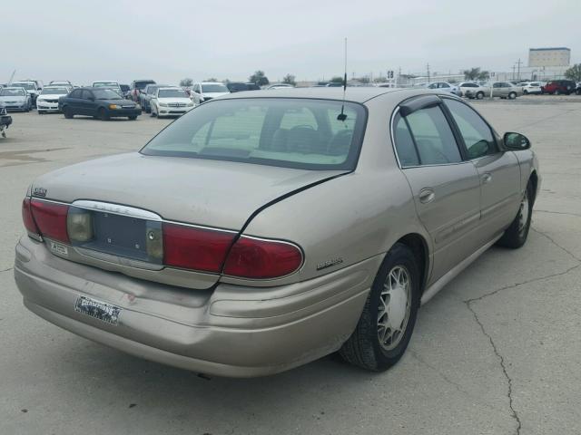 1G4HP54K414273715 - 2001 BUICK LESABRE CU BEIGE photo 4