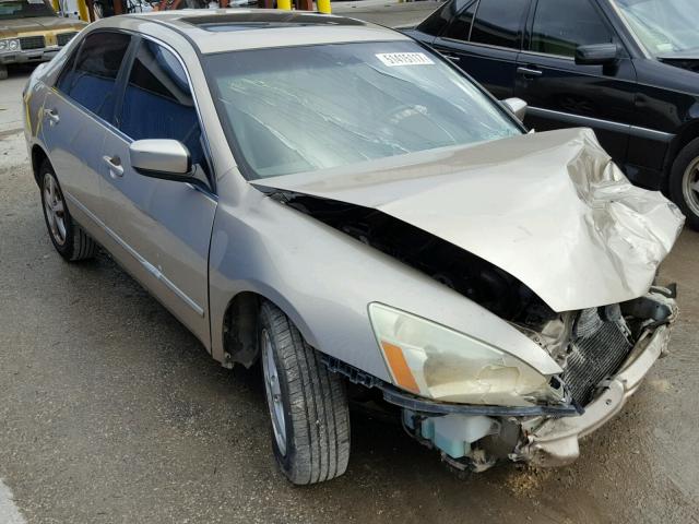 1HGCM56884A096697 - 2004 HONDA ACCORD EX BEIGE photo 1