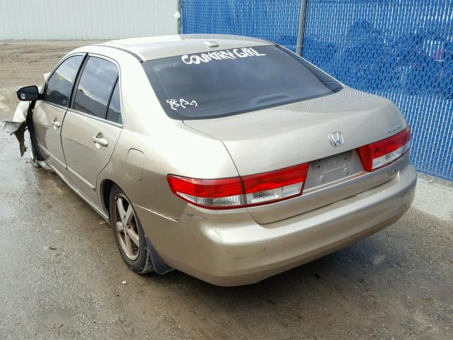 1HGCM56884A096697 - 2004 HONDA ACCORD EX BEIGE photo 3