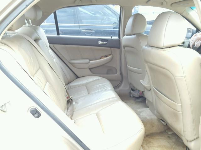 1HGCM56884A096697 - 2004 HONDA ACCORD EX BEIGE photo 6