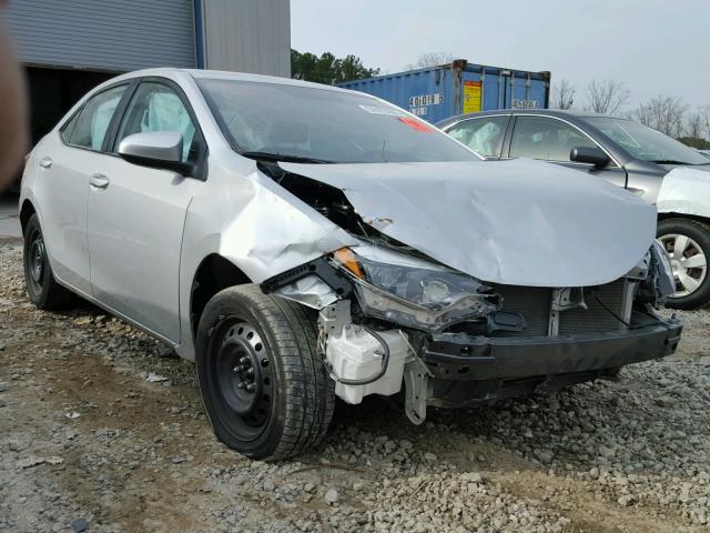 5YFBURHEXGP544751 - 2016 TOYOTA COROLLA L SILVER photo 1