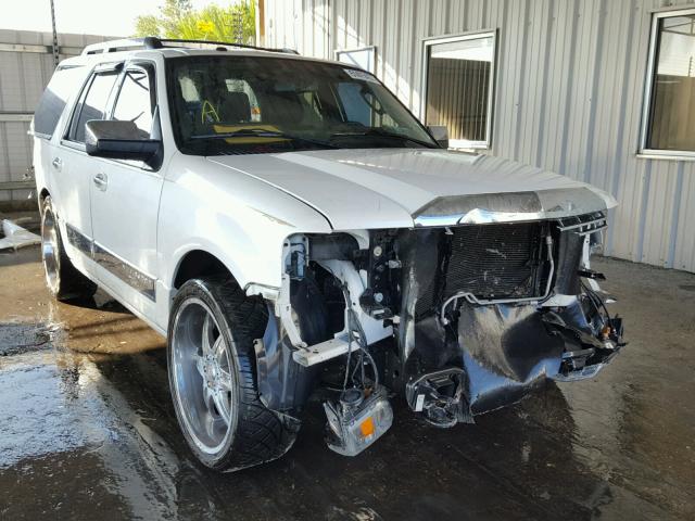 5LMFU27519EJ02265 - 2009 LINCOLN NAVIGATOR WHITE photo 1