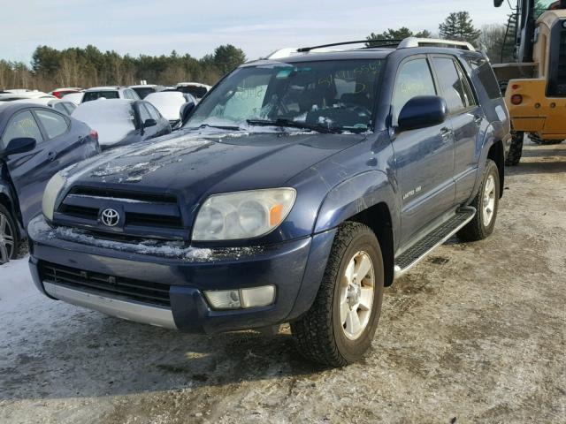 JTEBU17R448013361 - 2004 TOYOTA 4RUNNER LI BLUE photo 2