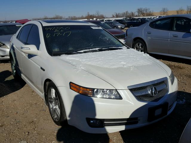 19UUA66238A013827 - 2008 ACURA TL WHITE photo 1