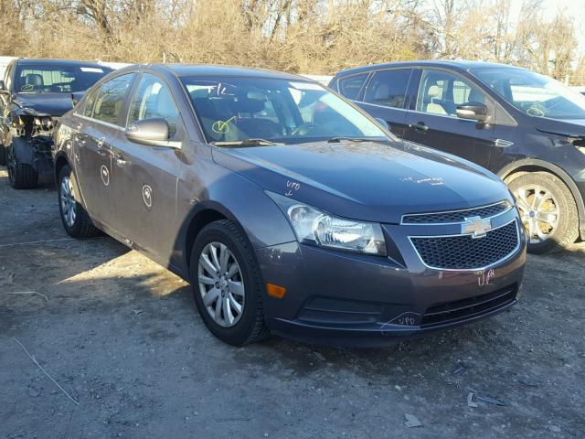 1G1PF5S99B7160774 - 2011 CHEVROLET CRUZE LT GRAY photo 1