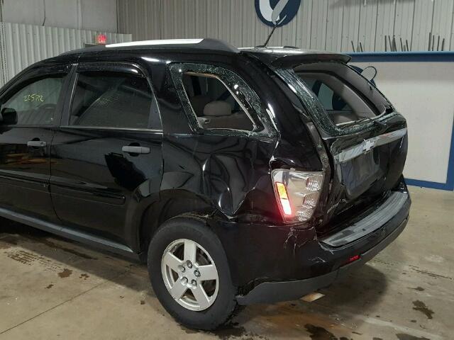 2CNDL13F786333261 - 2008 CHEVROLET EQUINOX LS BLACK photo 9