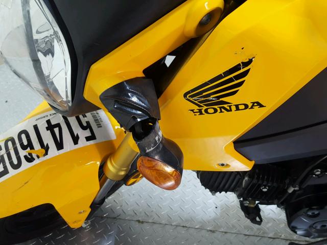 MLHJC6116F5106158 - 2015 HONDA GROM 125 YELLOW photo 16