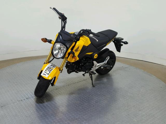 MLHJC6116F5106158 - 2015 HONDA GROM 125 YELLOW photo 4