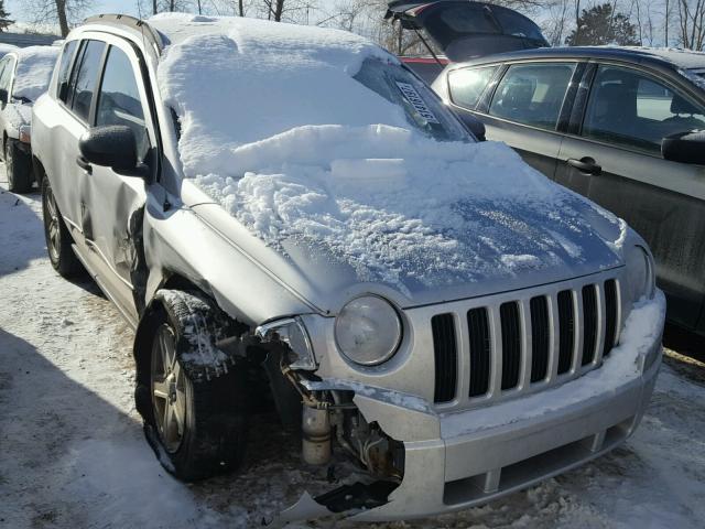 1J8FF47W48D512819 - 2008 JEEP COMPASS SP SILVER photo 1