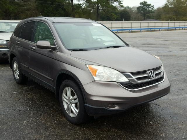 5J6RE3H71BL053300 - 2011 HONDA CR-V EXL BROWN photo 1