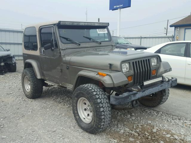 2J4FY49T4LJ514024 - 1990 JEEP WRANGLER / GREEN photo 1