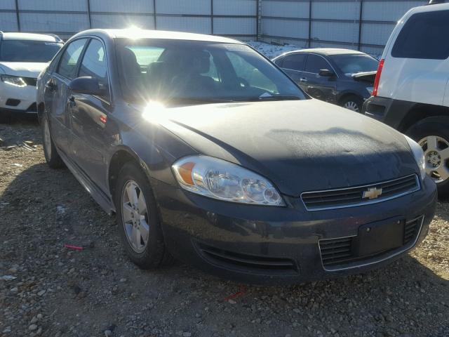 2G1WT57KX91214896 - 2009 CHEVROLET IMPALA 1LT GRAY photo 1