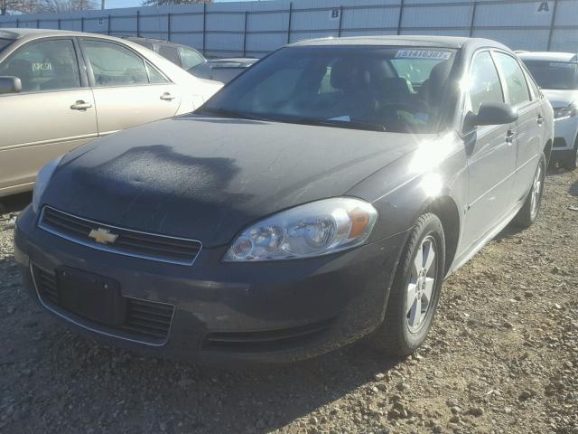 2G1WT57KX91214896 - 2009 CHEVROLET IMPALA 1LT GRAY photo 2