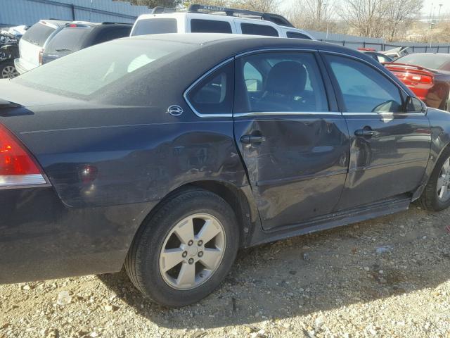 2G1WT57KX91214896 - 2009 CHEVROLET IMPALA 1LT GRAY photo 9