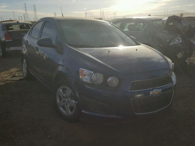 1G1JA5SH9D4164615 - 2013 CHEVROLET SONIC LS BLUE photo 1