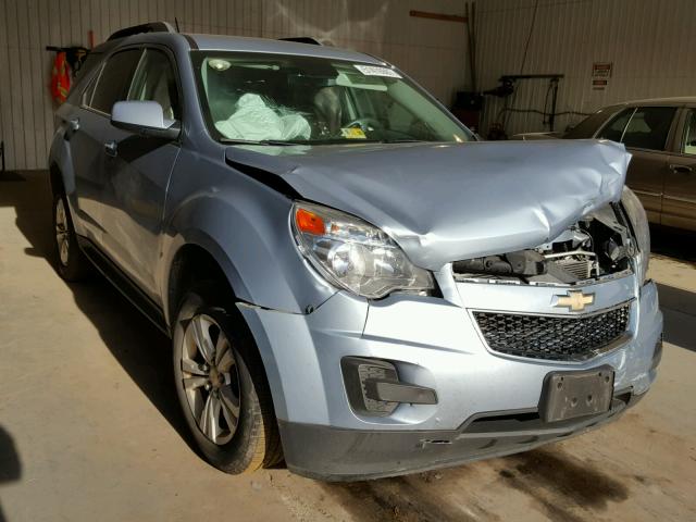 2GNALBEKXE6296281 - 2014 CHEVROLET EQUINOX LT BLUE photo 1