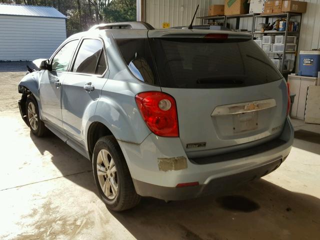 2GNALBEKXE6296281 - 2014 CHEVROLET EQUINOX LT BLUE photo 3