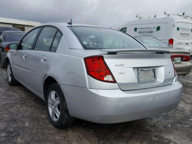 1G8AJ55F27Z172199 - 2007 SATURN ION LEVEL SILVER photo 3