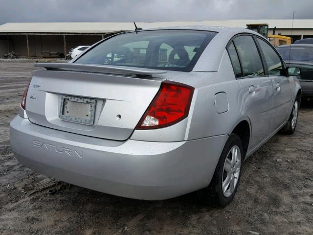 1G8AJ55F27Z172199 - 2007 SATURN ION LEVEL SILVER photo 4
