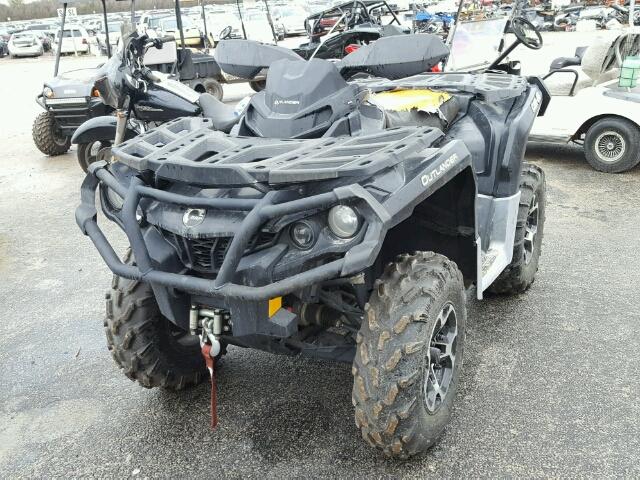 3JBLKLP12CJ000708 - 2012 CAN-AM OUTLANDER BLACK photo 2