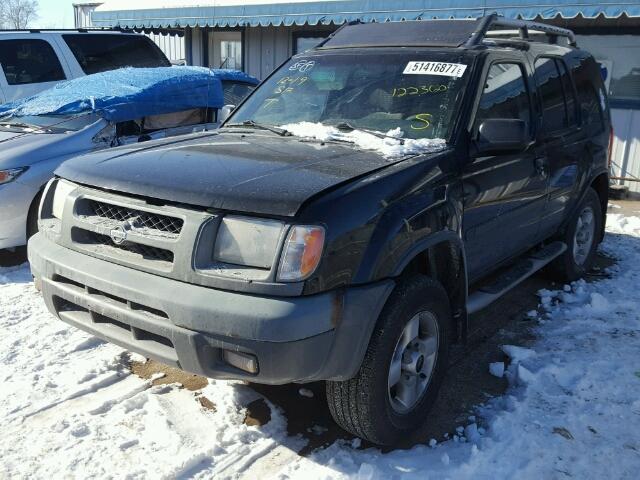 5N1ED28Y31C565757 - 2001 NISSAN XTERRA XE GRAY photo 2