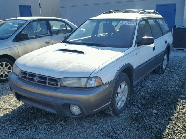 4S3BG6859W7632907 - 1998 SUBARU LEGACY 30T WHITE photo 2