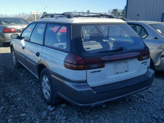 4S3BG6859W7632907 - 1998 SUBARU LEGACY 30T WHITE photo 3