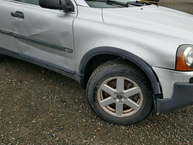 YV4CM592861226046 - 2006 VOLVO XC90 SILVER photo 9