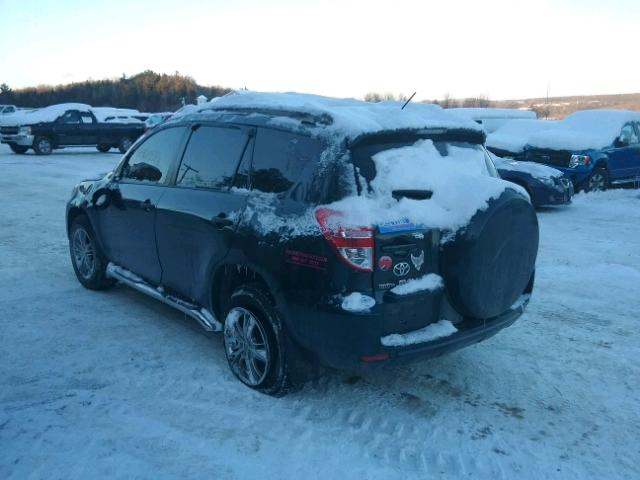 JTMBF4DV1AD028453 - 2010 TOYOTA RAV4 BLACK photo 3