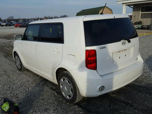 JTLKE50E691081729 - 2009 SCION XB WHITE photo 3