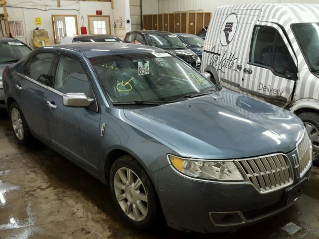 3LNHL2GC4BR757729 - 2011 LINCOLN MKZ BLUE photo 1