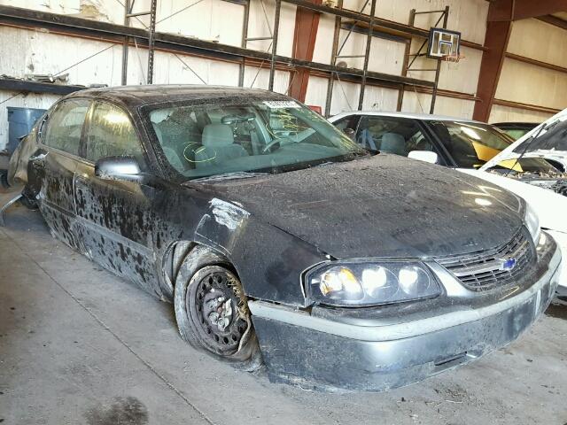 2G1WF52E249462286 - 2004 CHEVROLET IMPALA GRAY photo 1