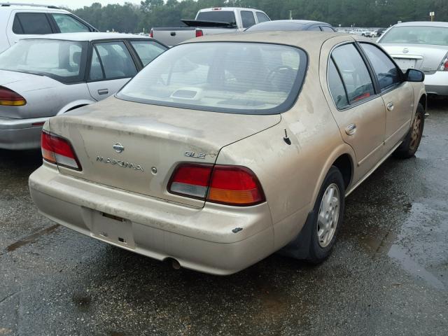 JN1CA21D3WM905635 - 1998 NISSAN MAXIMA GLE GOLD photo 4