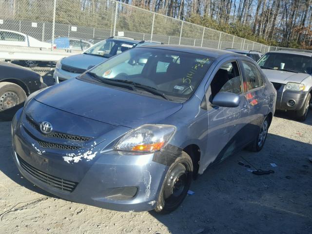 JTDBT903971139742 - 2007 TOYOTA YARIS BLUE photo 2