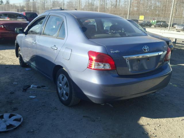 JTDBT903971139742 - 2007 TOYOTA YARIS BLUE photo 3