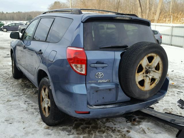 JTMBD33V665003731 - 2006 TOYOTA RAV4 BLUE photo 3