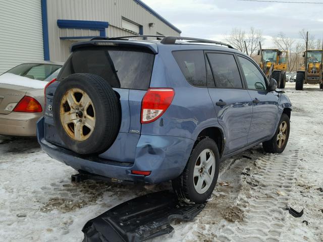 JTMBD33V665003731 - 2006 TOYOTA RAV4 BLUE photo 4